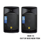 KEVLER MSR-15 15" 800W 2-Way Bass Reflex Full Range Passive Loud Speaker (PAIR) with Multiple Handles, Bottom Pole Mount, Multi Angle Enclosure and Easy Daisy-Chain Loop Connection