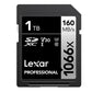 Lexar Professional 1TB 512GB Silver Series 1066x SDXC UHS-I V30 U3 Class 10 Memory Card with 4K UHD Video Recording, Max 160MB/s Read Speed for Videography and Photography