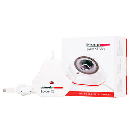 Datacolor Spyder X2 Ultra Colorimeter HDR High Brightness Monitor Color Calibration Tool for Computers and Laptops - Designed for Professiol Photographers, Video Editors, Digital Designers, Content Creators and Producers | SXU200