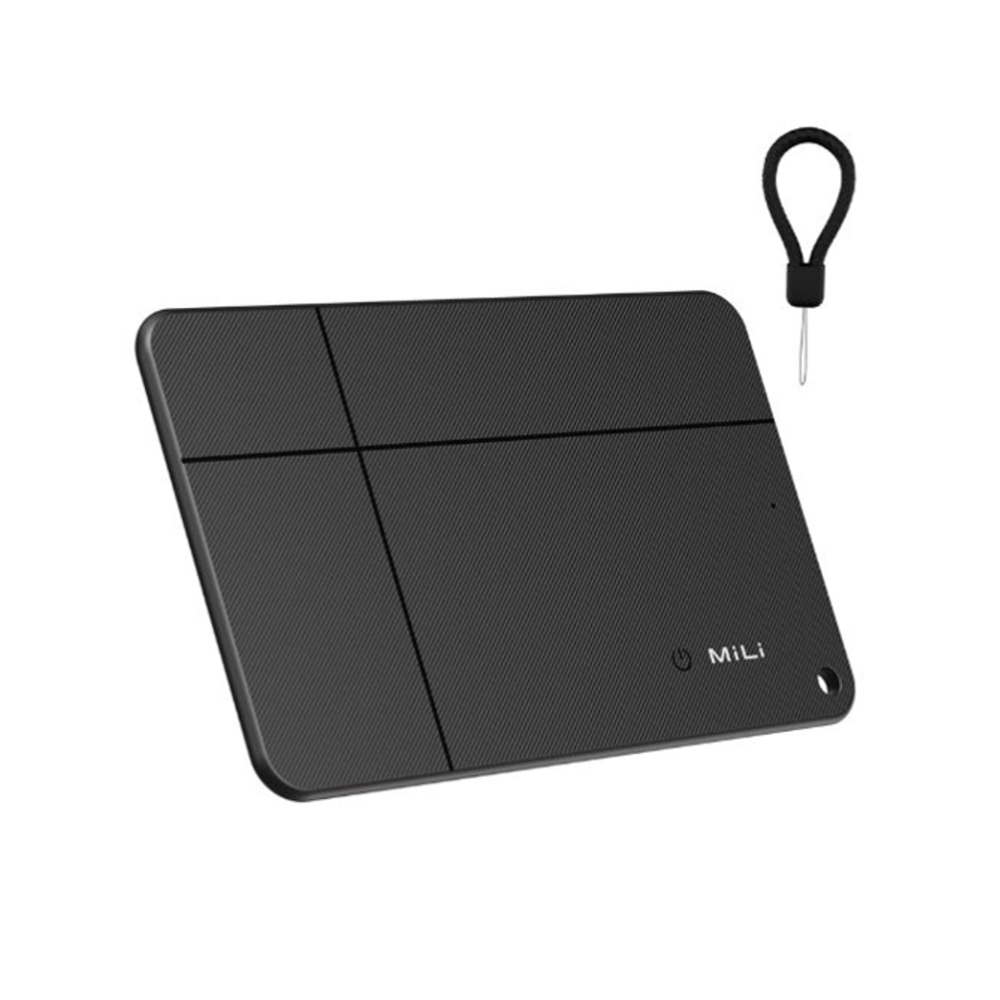 MiLi MiCard Pro Smart Item Finder Card - iOS Apple Find My & Android Google Find Hub, NFC Lost Mode