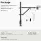 SmallRig Camera Desktop Overhead Bracket for Photography and Live Streaming with 3kg Load Capacity, Triangular Support Structure, Adjustable Crossbar, and Cable Management | 4304