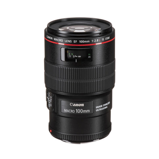 Canon EF 100mm f/2.8L Macro IS USM Prime Lens for EF-Mount Full-frame Digital SLR / DSLR Cameras