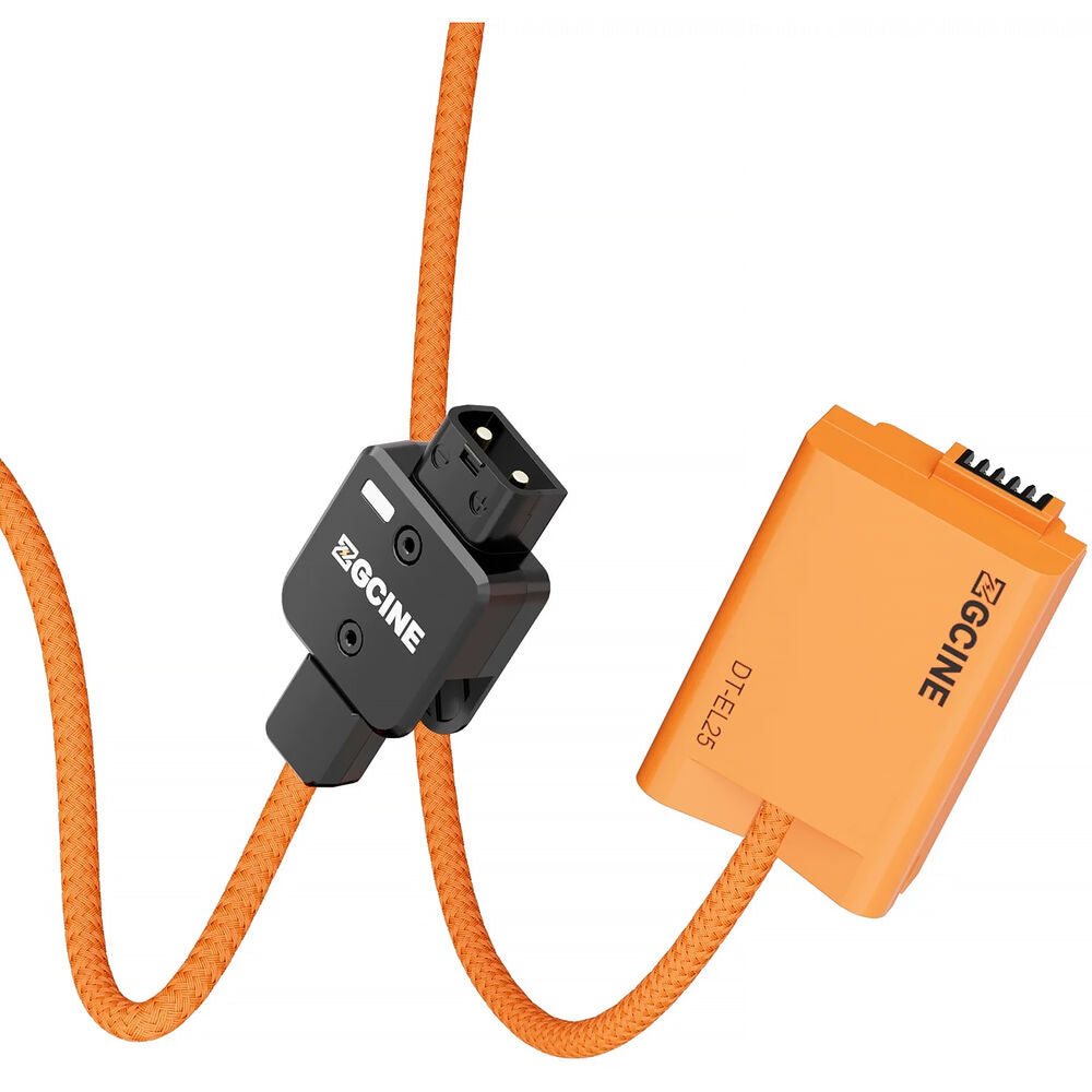 ZGCINE D-Tap EL25 Dummy Battery Replacement for Nikon Z30, Z50, Zfc EN-EL25 Camera Batteries | Continuous Power Supply for Video Recording, Live Streaming & Production | DT-EL25