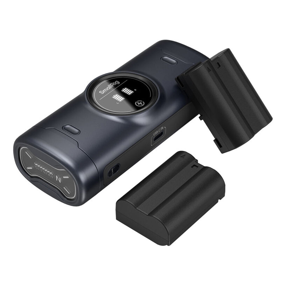 SmallRig LP-E6P | NP-FZ100 | EN-EL15c Camera Battery Kit / Portable Dual-Bay Charger Case Only