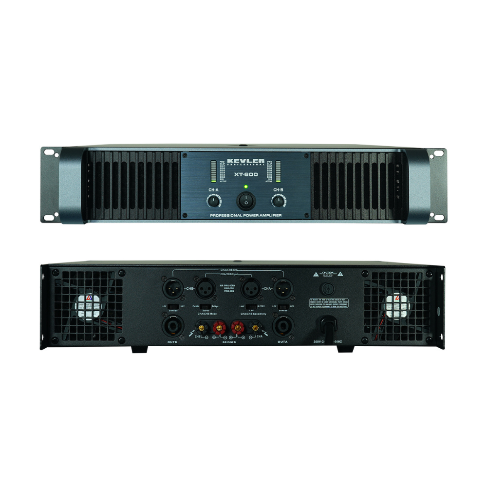 KEVLER XT-600 Class H Professional Power Amplifier