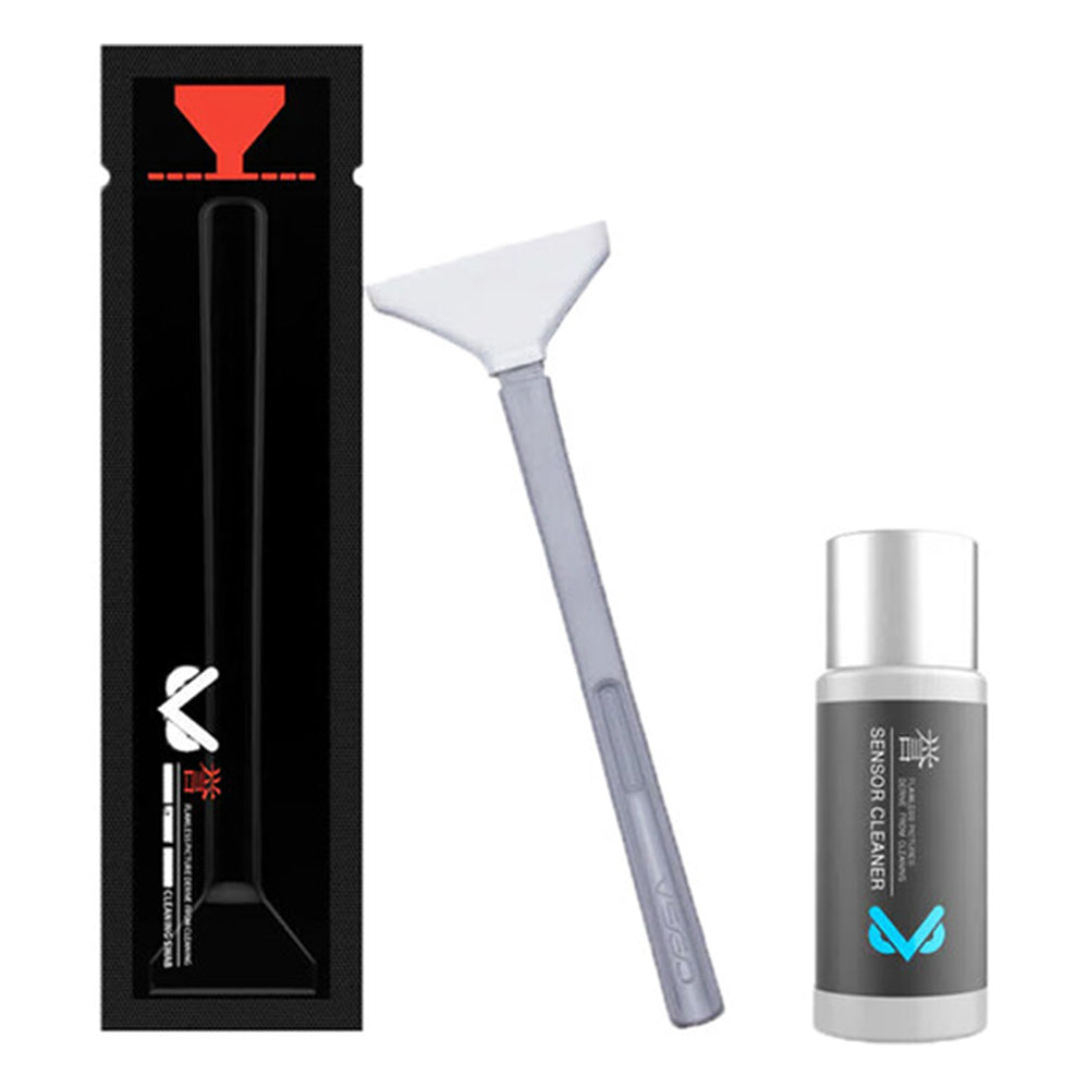 VSGO Medium Format Sensor Cleaning Swabs & Kit with Cleaning Fluid for Dust & Smudge Removal