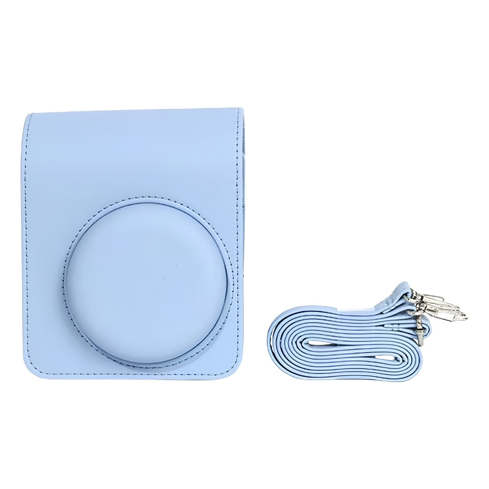 Pikxi Instax Mini 13 Camera Bag PU Leather Protective Case with Adjustable Shoulder Strap | BMS13