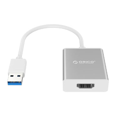 ORICO USB 3.0 Type A to HDMI 1080p Video Adapter with FL2000 56p Intelligent Chip, Big / Split Screen Mode Support for PC Desktop Computer Windows