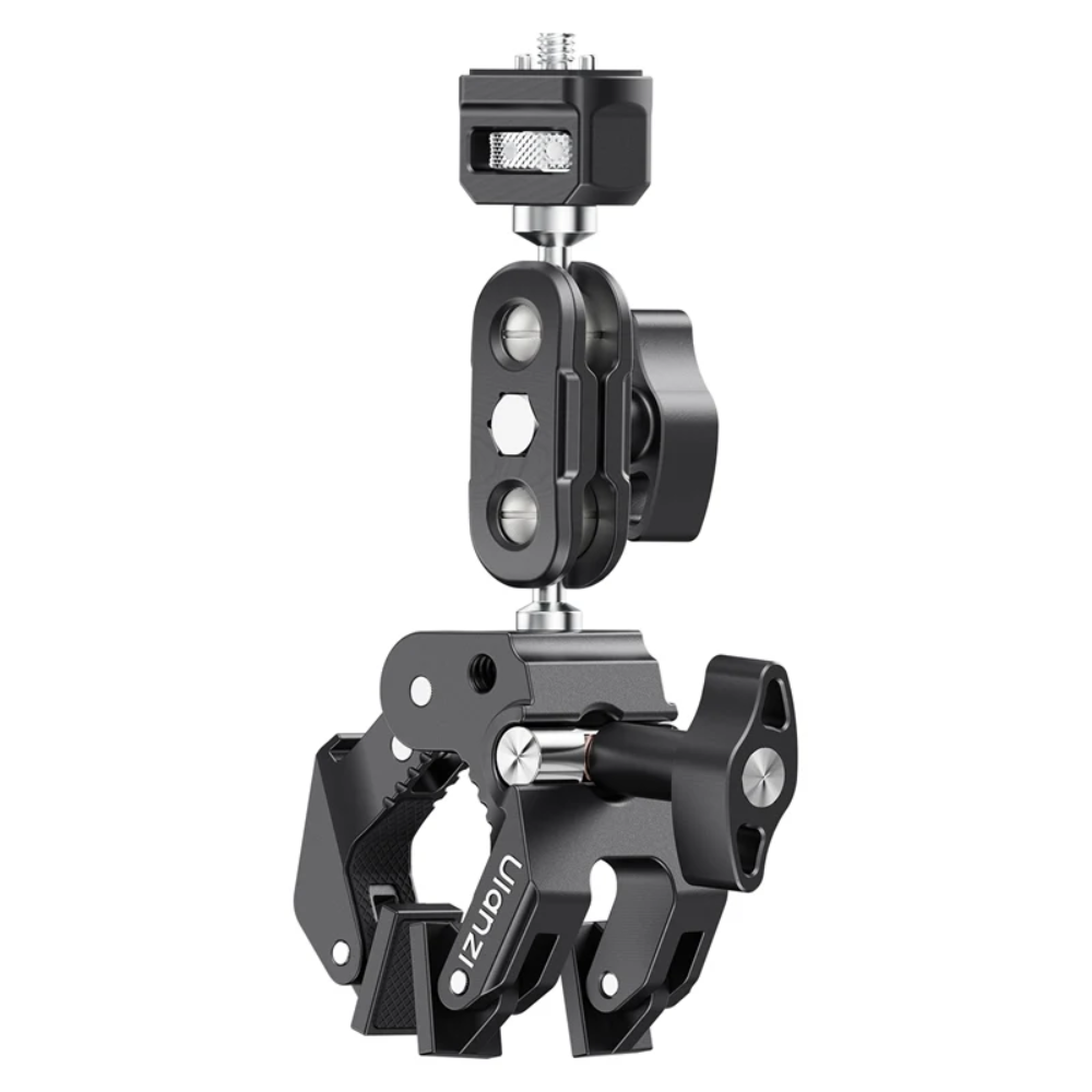 Ulanzi CO78 Super Clamp w/ Magic Arm, Dual Ball Head, 1/4" & 3/8" Thread, Camera Mount | C083 / C084