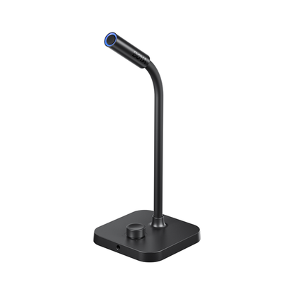 BOYA CM40 Gooseneck Condenser Microphone – Professional Mic, Noise Cancellation, Mute & Gain Control