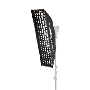 SmallRig Quick-Setup Folding Strip Softbox 60 x 90cm & 30 x 120cm  with Bowens Mount, Honeycomb Grid & Dual Diffusers, Portable Durable for for Studio Lighting Photography & Videography | 5369 | 5370