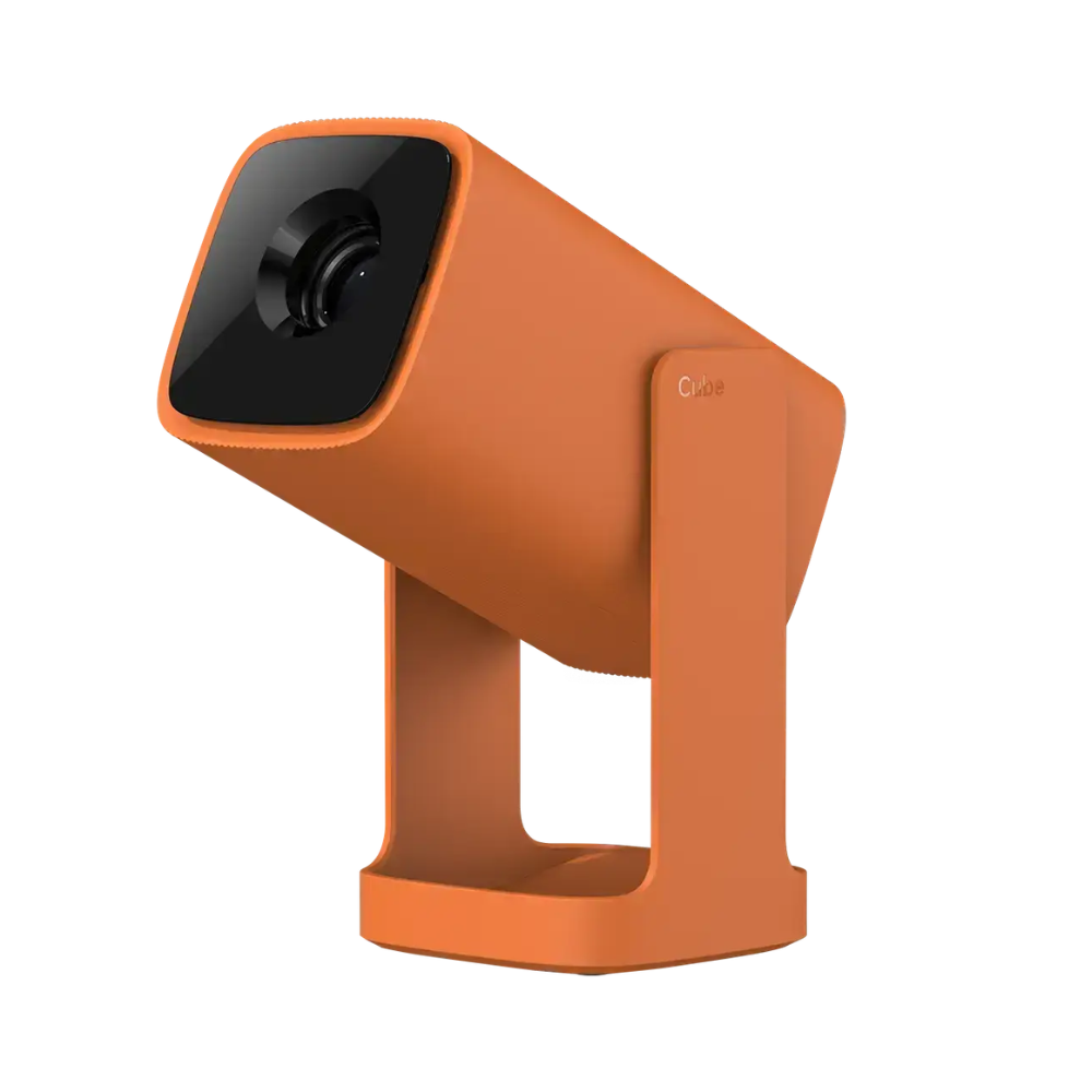 WANBO Cube 1 LED Portable Smart Projector w/ 360° Gimbal Stand