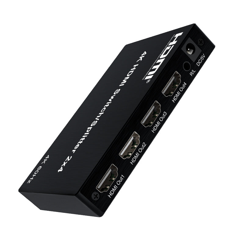HDMI Splitter - 4 Port - 4K 60Hz - HDMI® Splitters