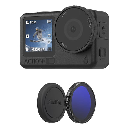 SmallRig DJI Osmo Action 6 Lens Filter Kit ND8 / ND16 / ND32 / CPL / Black Mist 1/4 / UV Ultraviolet
