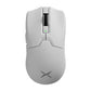 Delux M800 Ultra 2.4GHz Wireless / Wired USB Optical Gaming Mouse with Bluetooth Connectivity, 26000 DPI Resolution PAW 3395 Sensor, Up to 7 Programmable Buttons, and 120 Hour Battery for PC and Laptop Computers - Black, White