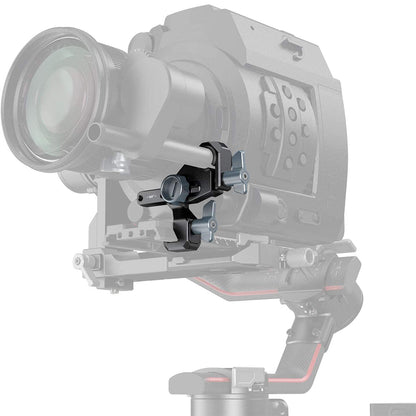 SmallRig Focus Motor Rod Mount Component for DJI RS 2 / RS 3 / RS 3 Pro Gimbal Plate with 15mm Rod port For Zoom Mounting, 15 to 12mm Rod Bushing, Mount Clamps on Plate, and Lock with Thumbscrew Extended Quick Release Plate (3031) 2851
