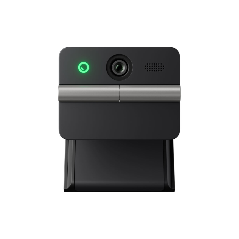 OBSBOT Meet Flip AI-Powered Foldable 4K Webcam w/ AI Framing, Eye Tracking, Dual Mics, Teleprompter