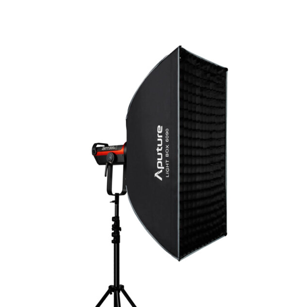 Aputure Light Box 60x90cm Rectangular Softbox with Bowens S Mount Speed Ring for LS 120d 300 600 & Amaran COB 60 100 200 LED Monolights for Photography Video Vlogging Live Streaming Broadcast and Film Production Studio Lighting Equipment