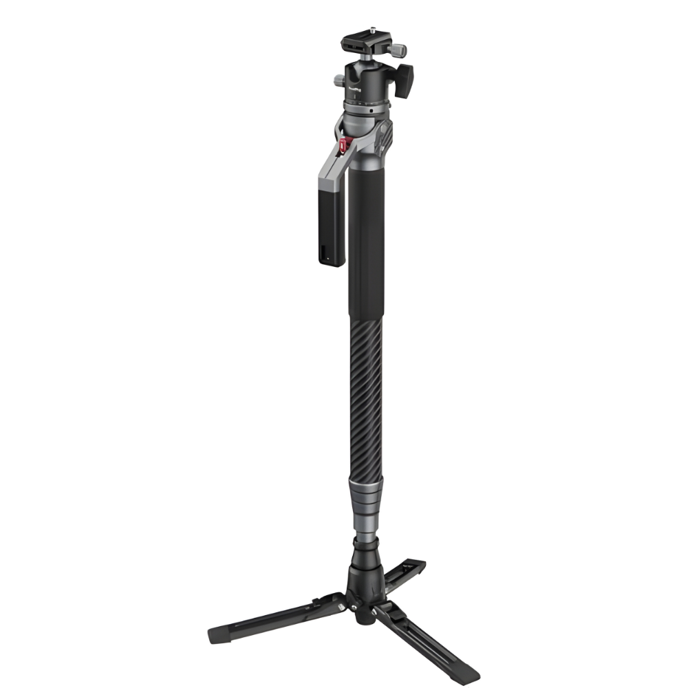 SmallRig Carbon Fiber Photo Video Monopod 69" / 63.5" Fluid / Ball Head