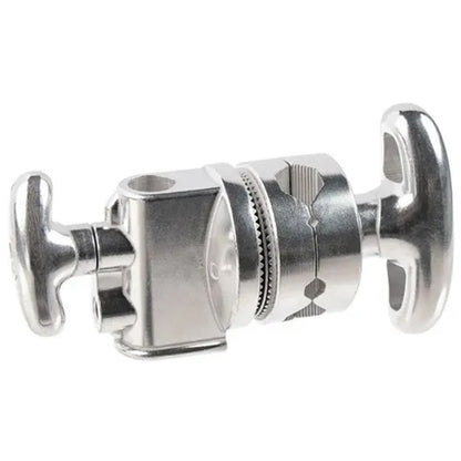 Godox MF79S Swivel Ball Grip Head for C-Stand with 5/8" Universal Standard Spigot Stud Mount Adapter for Professional Photography Lighting and Studio Equipment - Silver