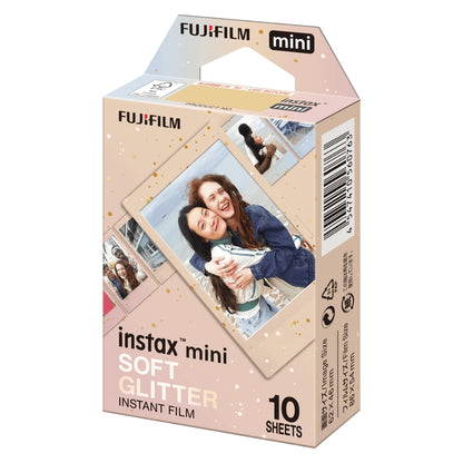 FUJIFILM Instax Mini Soft Glitter Film - 10 Sheets