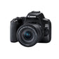 Canon EOS 200D II DSLR  Camera with EF-S 18-55mm f/4-5.6 IS STM Lens Kit, 24.1MP APS-C CMOS Sensor DIGIC 8 Processor, 4K UHD Video, Wi-Fi & Bluetooth, Touch Screen LCD Display, Image Stabilizer, Creative Assist & Filters