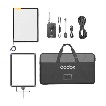 Godox AD21 / AD32 K2 Adjustable Light Diffusion Panel with Motorized Control, Dual Dimming Modes, Bluetooth App, DMX/RDM & Built-in CRMX, Controller Powered via USB-C / V-Mount Battery for Photography, Video & Studio Lighting