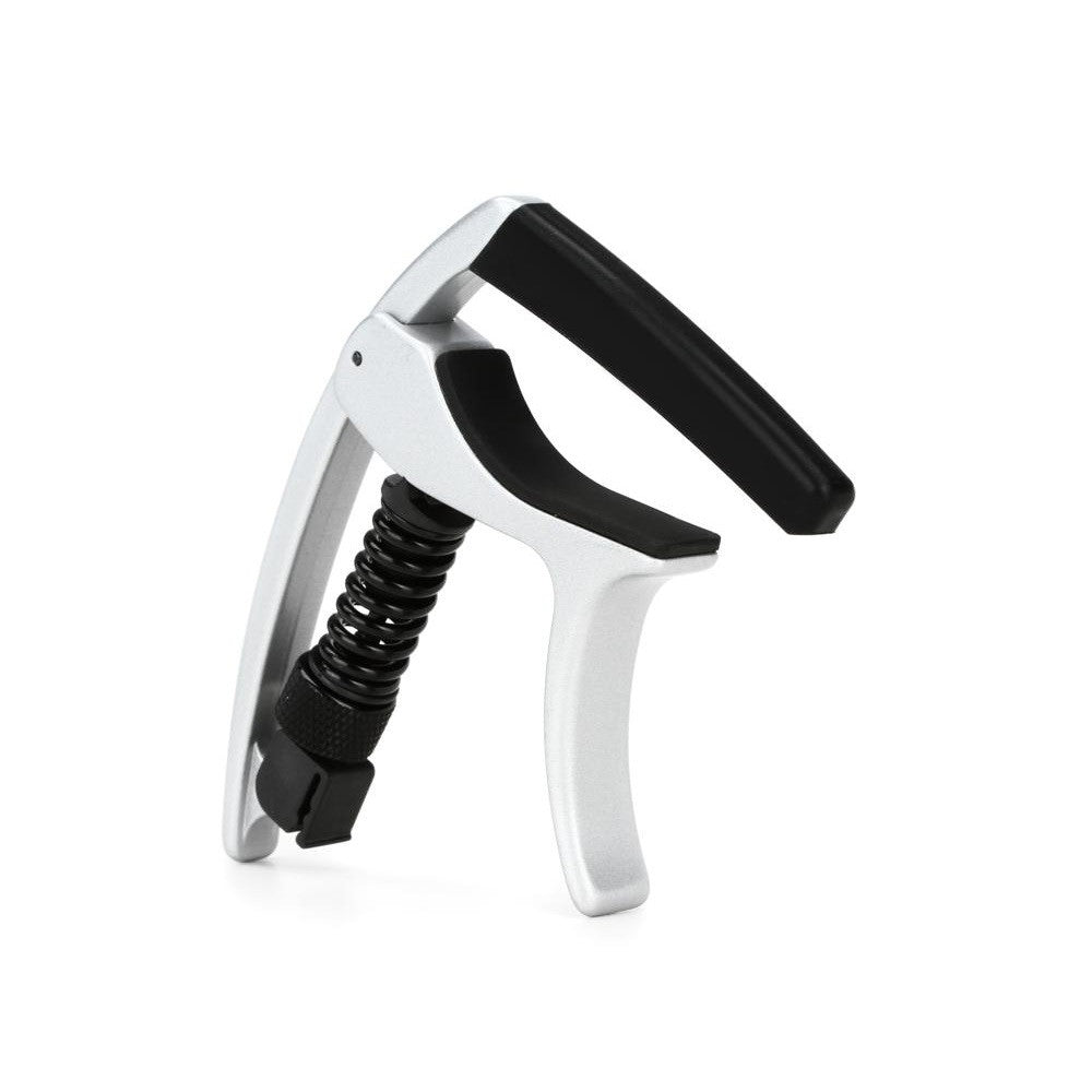 D'Addario Planet Waves NS Tri Action Capo for 6 String Electric and Acoustic Guitar Musical Instruments with Buzz-free Sound Output and Micrometer Tension Adjustment | PWCP-09S