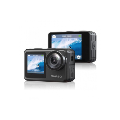 AKASO Brave 7 LE 4K UHD 20MP Action Camera EIS 6-Axis Dual Screen Display WIFI IPX7 Remote Control and Mobile App Support