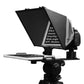 FEELWORLD TP13A Portable 13" Display Beam Splitter Glass Teleprompter Autocue Screen with Wireless Control, Horizontal/Vertical Prompting & Supports up to 11" Smartphones & Tablets, Cameras & Camcorders for Live Streaming & Broadcast