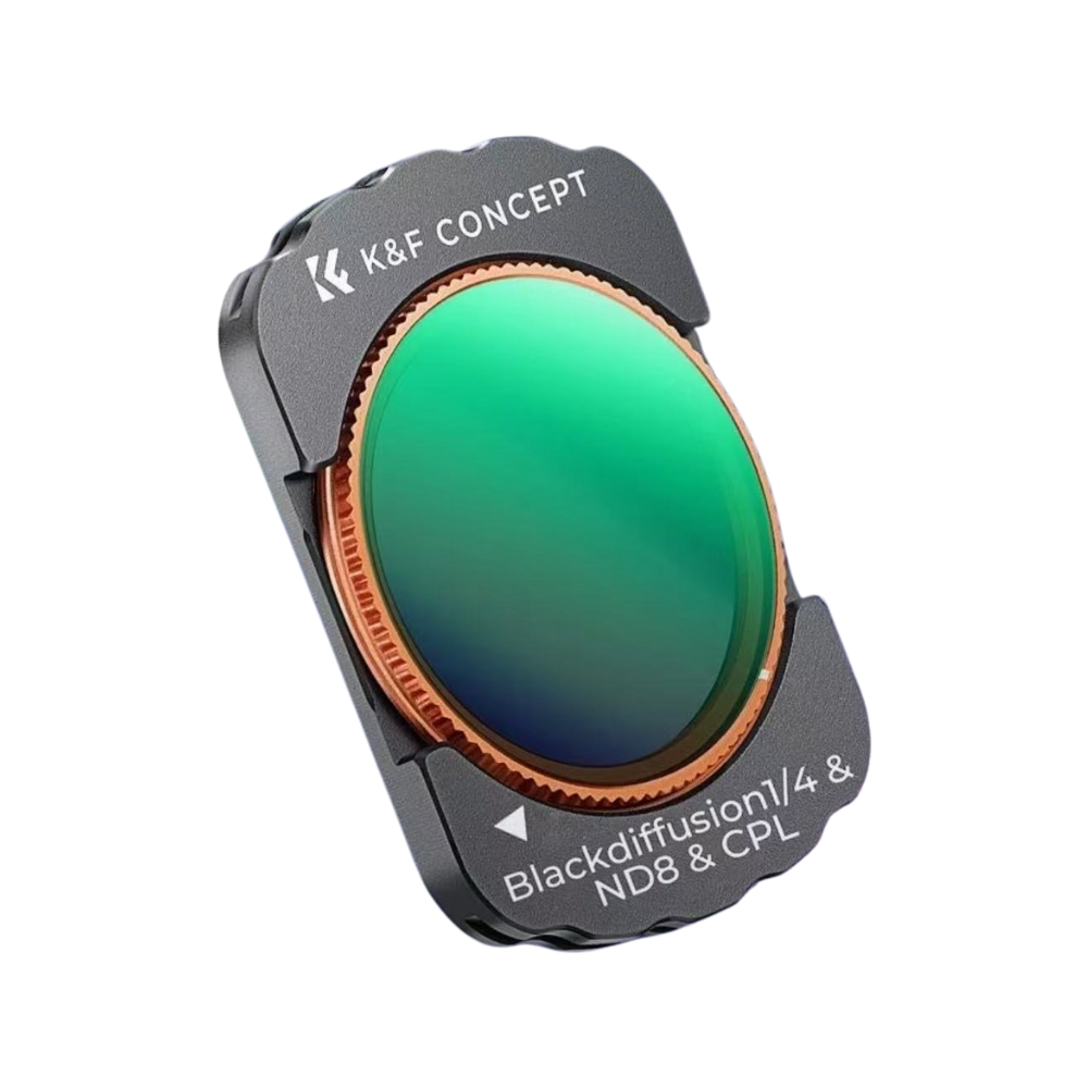 K&F Concept Nano-X Series CPL + Black Diffusion + ND8-16 Lens Filter For DJI Osmo Pocket 3