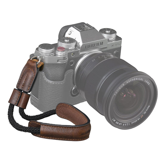 SmallRig Vintage Style Leather Camera Wrist Strap with Adjustable Fit and Universal Compatibility | 3926