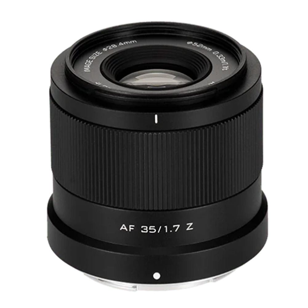 Viltrox Air Series 35mm F/1.7 Nikon Z Mount AF Autofocus Silent STM APS-C Format Normal Length Prime Lens with High Quality Optics, Eye and Face Auto Focus Detection for Mirrorless Cameras, Dreamy Bokeh, Photography and Videography