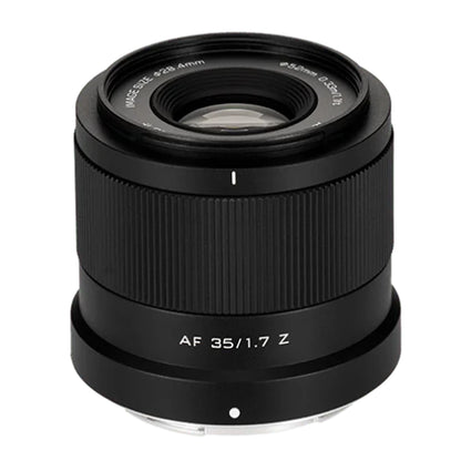 Viltrox Air Series 35mm F/1.7 Nikon Z Mount AF Autofocus Silent STM APS-C Format Normal Length Prime Lens with High Quality Optics, Eye and Face Auto Focus Detection for Mirrorless Cameras, Dreamy Bokeh, Photography and Videography