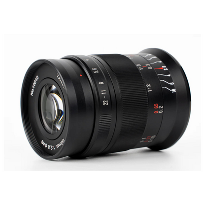 7Artisans 60mm F/2.8 Mark II APS-C Format Sony E Mount Macro Telephoto Prime Lens MF Manual Focus for Mirrorless Cameras