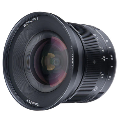 7Artisans 12mm F/2.8 Mark II APS-C Format Nikon Z Mount Wide Angle Prime Lens MF Manual Focus Large Aperture for Mirrorless Cameras