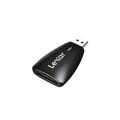 Lexar RW450 Multi-Card 2-in-1 USB Card Reader, USB 3.1 Gen 1, 312MB/s Transfer, SD & microSD Slot