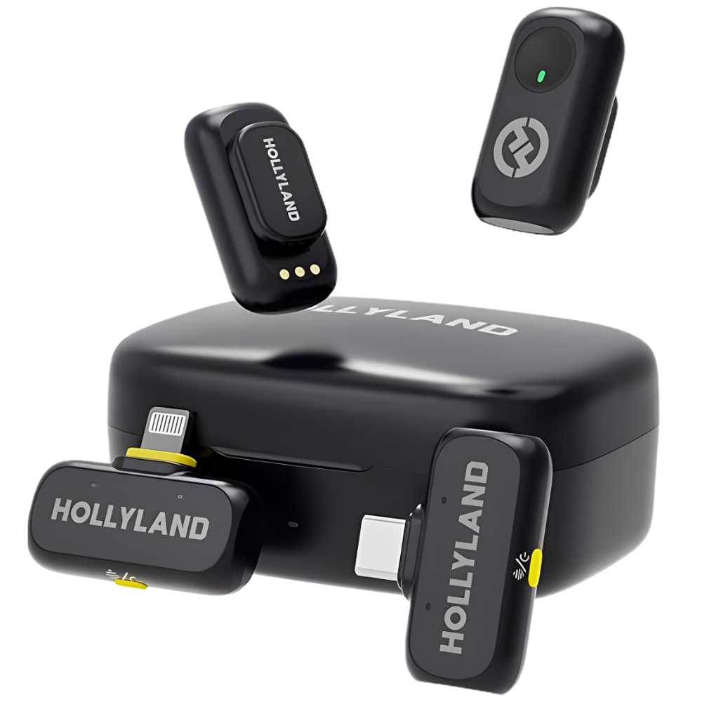 Hollyland LARK A1 Combo Wireless Lavalier Microphone System