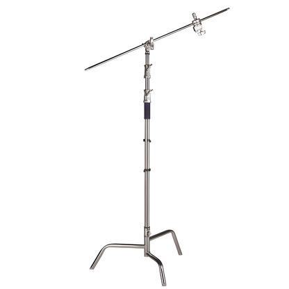 MEKING K-3 Heavy Duty C-Stand 3-Section with Sliding Legs 10Kg Max Load Capacity