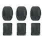 GoPro 3pcs Flat and 3pcs Curved Mounts with Industrial Strength Adhesives for All GOPRO HERO and MAX Sports Action Cameras | AACFT-001