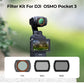 K&F Concept Nano-X Series Set DJI Osmo Pocket 3 HD Optical Glass Neutral Density & ND Polarizing Lens Filters with Magnetic Frame and Multi-Layer Nano Coating - Hybrid ND8/PL+ND16/PL+ND32/PL+ND64/PL or ND4+ND8+ND16+ND32