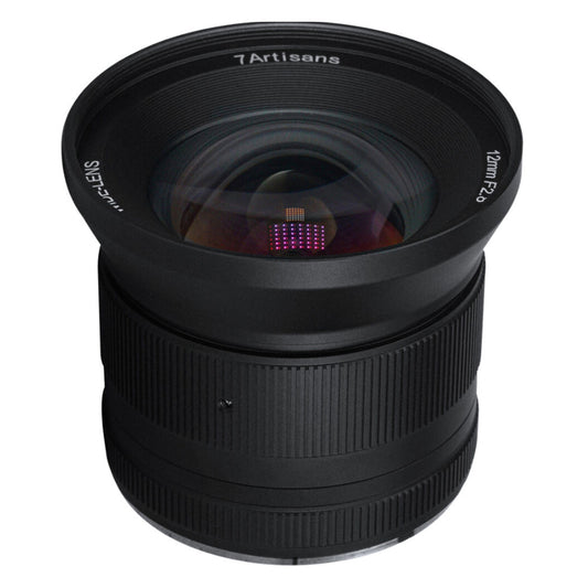 7Artisans 12mm F/2.8 Mark II APS-C Format Canon RF EOS-R Mount Wide Angle Prime Lens MF Manual Focus Large Aperture for Mirrorless Cameras
