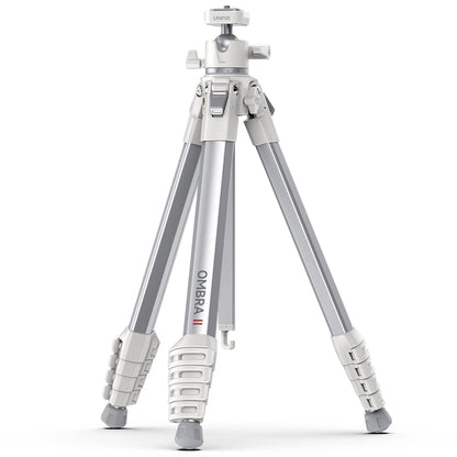 Ulanzi OMBRA II Travel Tripod with 10kg Max Payload, Fluid Pan & Tilt Head, Panoramic Ball Head, 360° Rotation Phone Clamp for DSLR, Mirrorless, Cinema Camera Videography Photography | T154 | T155 | T156