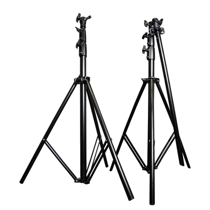 Pxel 2.6M Light Stand with Crossbar & Chain Drive, Plastic Counterweight Chain with  260cm Max Height