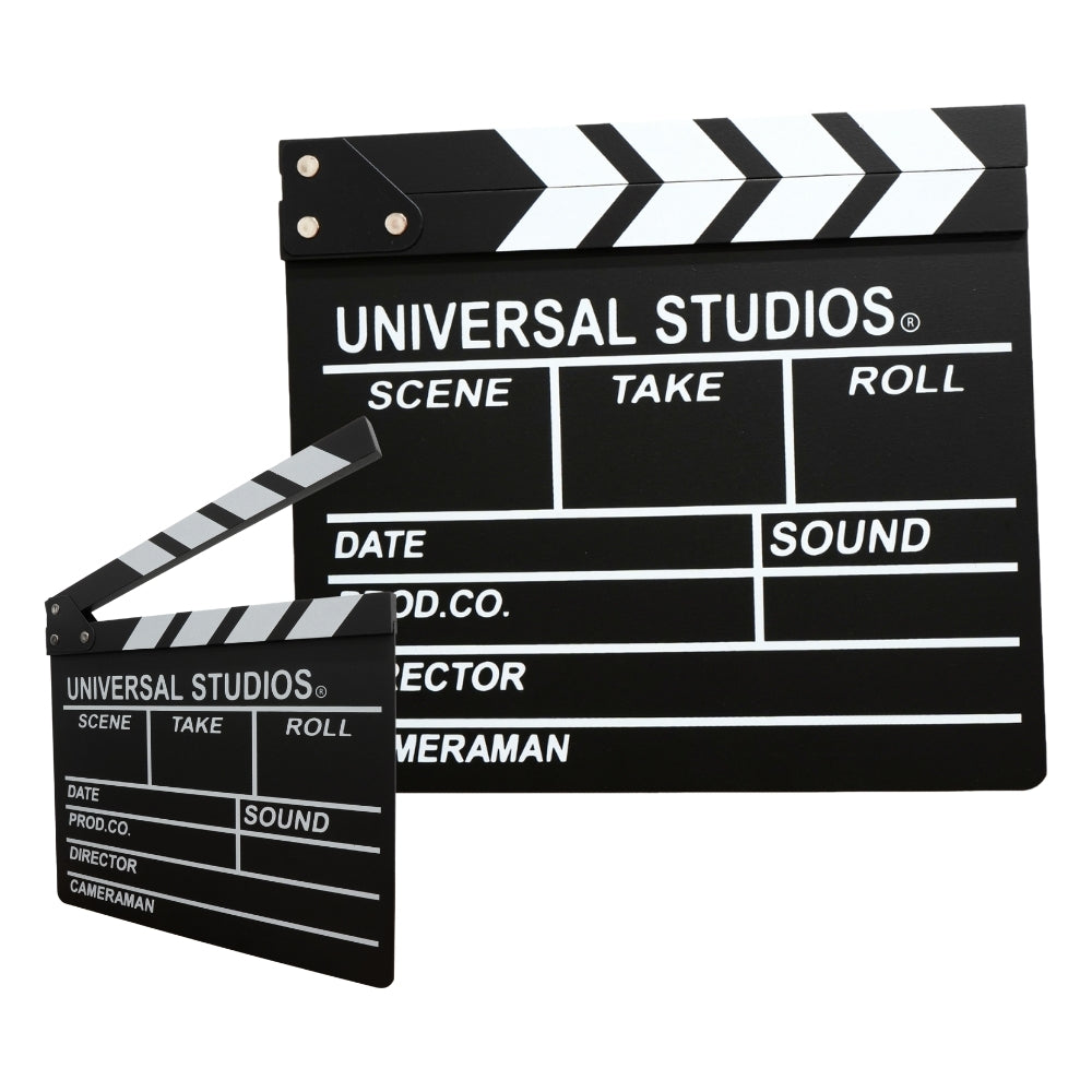 Cinepro 30 x 27cm | 20 x 20cm Wood Film Clapper Board for Movie Production