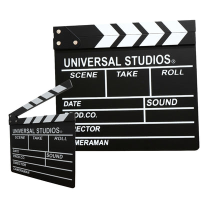 Cinepro 30 x 27cm | 20 x 20cm Wood Film Clapper Board for Movie Production