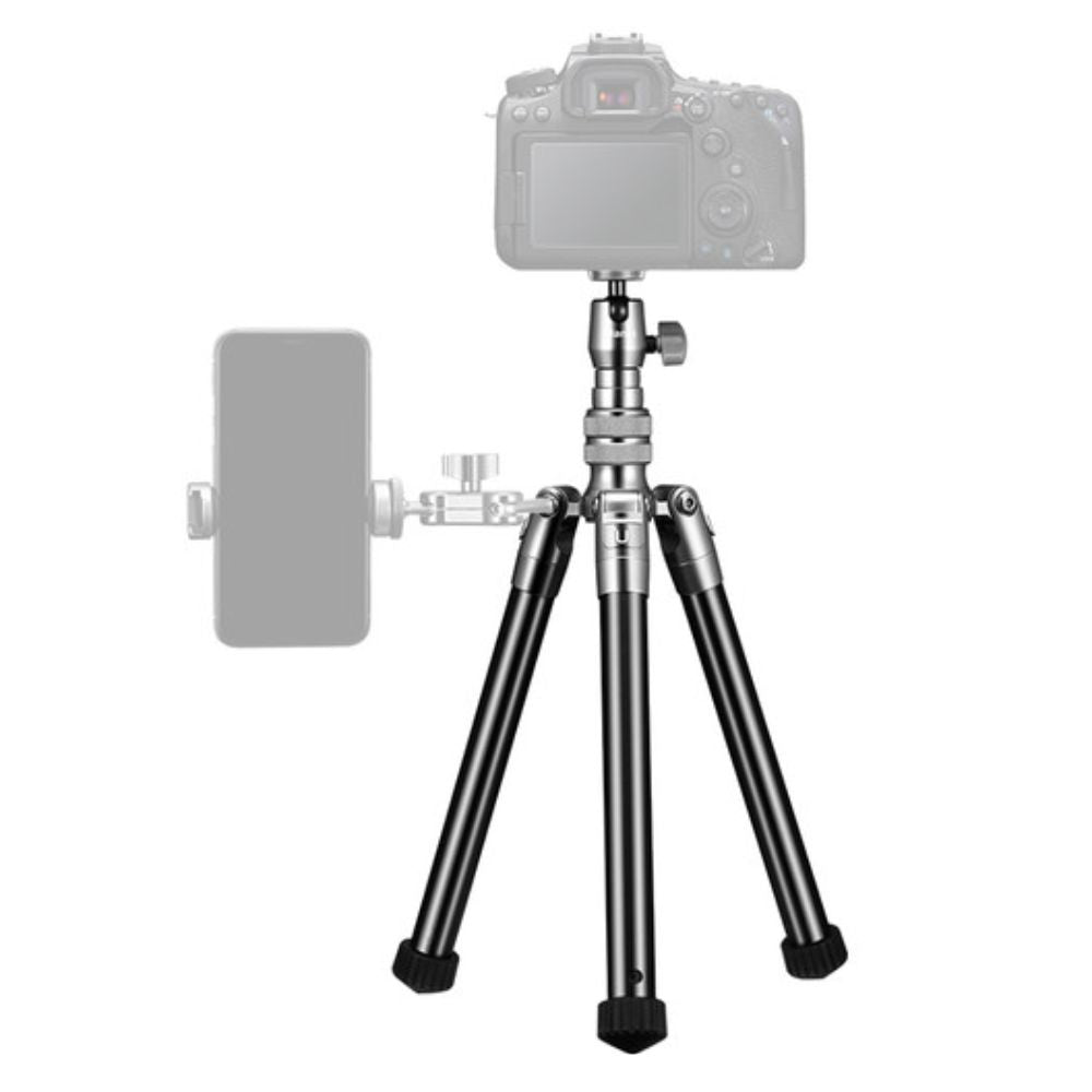 Ulanzi SK-04 All in 1 Aluminum Tripod Monopod Kit Selfie Stick Foldable Tripod with Ball Head