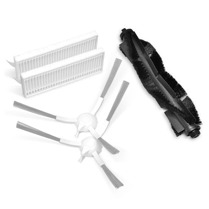 TP-Link TAPO RVA100 / RVA300 Cleaning Accessories for RV30 RV10 & RV30/RV10 Plus SMART Robot Vacuum Cleaner with Main / Side Brush and HEPA Filter Replacement Kit and Washable Mop Cloth