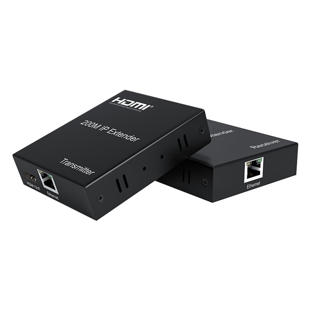 [CLEARANCE] ArgoX 1080p HDMI IP Extender Transmitter Receiver with 150m Range, IR Control, Ethernet Standard, Supports HDMI1.3/, One Point-to-Multipoint Cascade Connection | HDES150