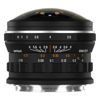 AstrHori 6mm F2.8 Full-Frame Circular Fisheye Lens